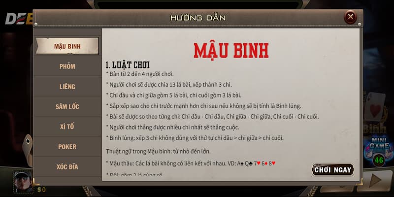 Debet Game bài: Web đánh bài đổi thưởng đa dạng game hot 7 Bí quyết chơi thắng lớn game bài tại Debet cho bet thủ