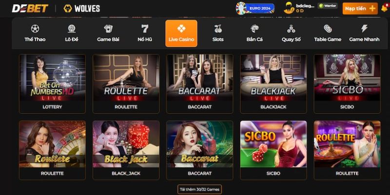 Debet Live Casino: Sòng bài trực tuyến siêu hot 2025 5 Từng bước chơi game chi tiết nhất cho tân binh