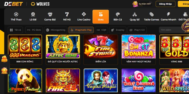 Debet Slots: Sân chơi quay hũ giải trí đỉnh cao 3 Ưu điểm anh em nhận được khi chơi game tại Debet
