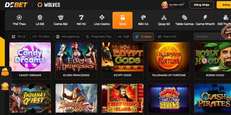 Debet Slots: Sân chơi quay hũ giải trí đỉnh cao 5 Các bước chơi game chi tiết dành cho tân binh