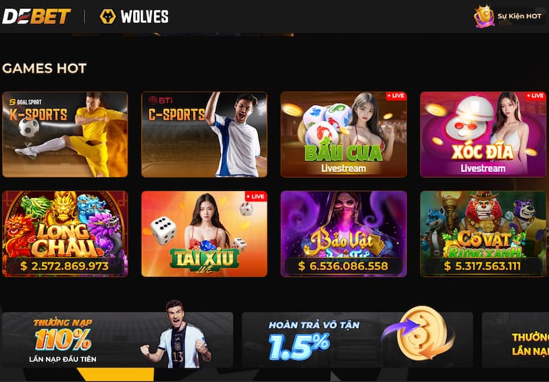 Debet Tài xỉu: Thiên đường tài xỉu online đẳng cấp 2025 2 Tại sao nên chọn chơi tài xỉu tại nhà cái Debet
