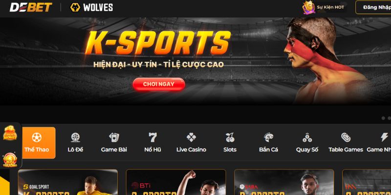 Debet Thể thao: Trang chơi cá cược bóng đá số 1 hiện nay 7 Chiến thuật cá độ thể thao thắng lớn